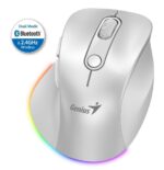 Genius Ergo 9000S Pro Wireless mouse Pearl White - Image 7