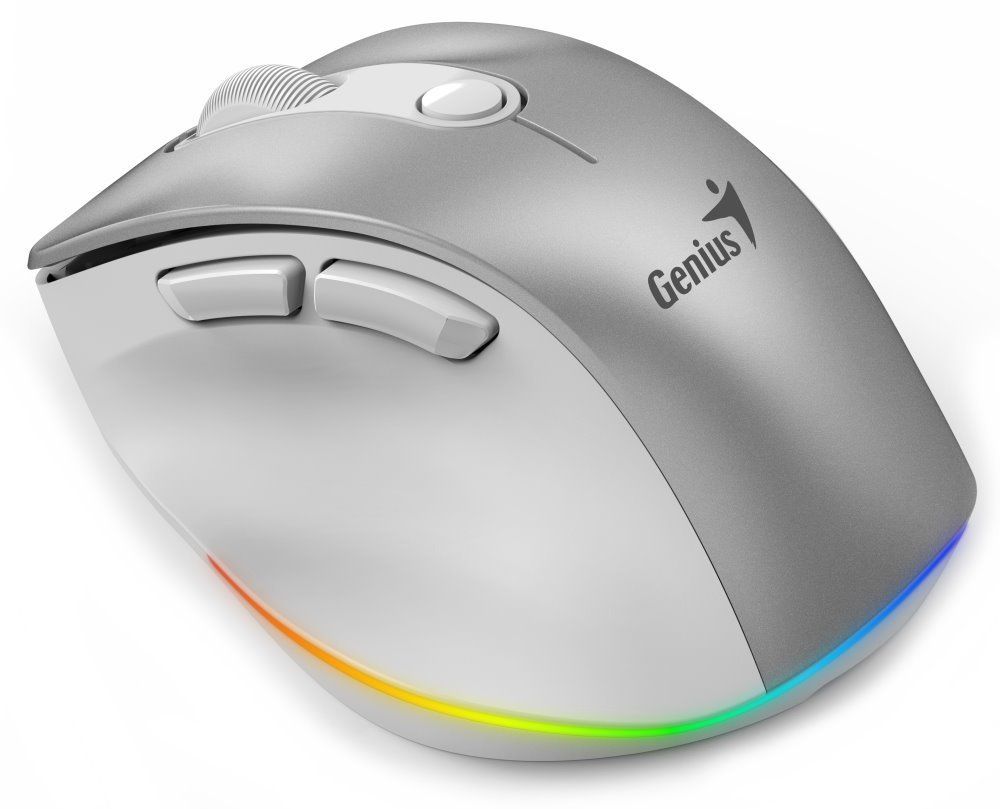 Genius Ergo 9000S Pro Wireless mouse Silver - Image 3
