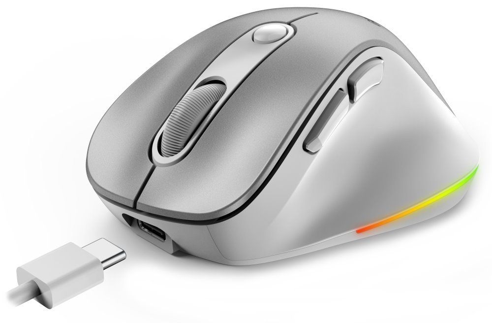 Genius Ergo 9000S Pro Wireless mouse Silver - Image 4