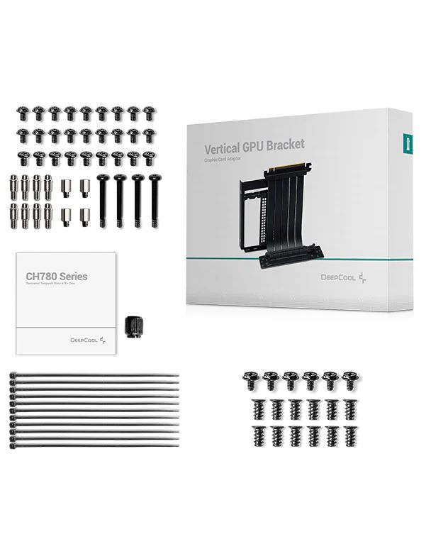 DeepCool CH780 WH Tempered Glass White - Image 5