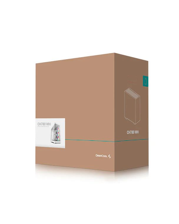 DeepCool CH780 WH Tempered Glass White - Image 6