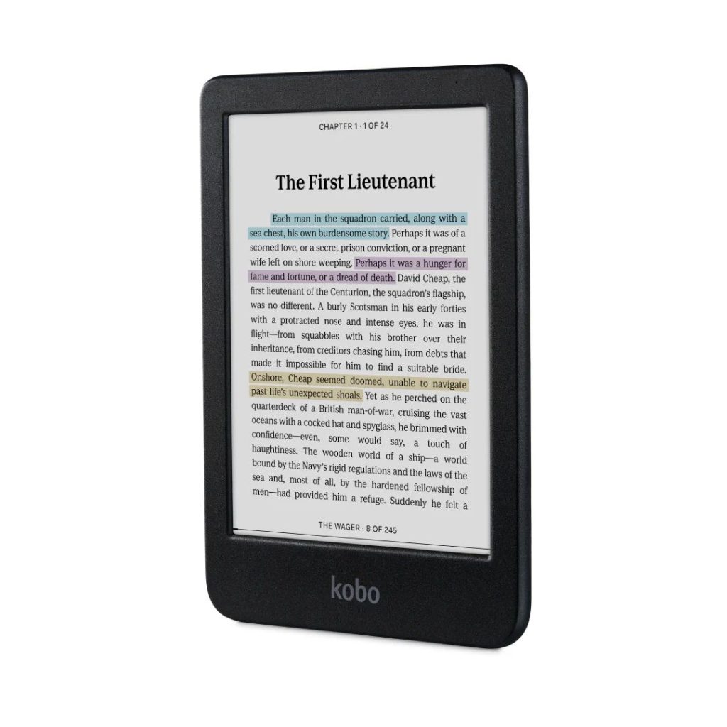 kobo-clara-colour-6-e-book-olvaso-16gb-black_2.jpg Kobo Clara Colour 6" E-book olvasó 16GB Black - Image 2