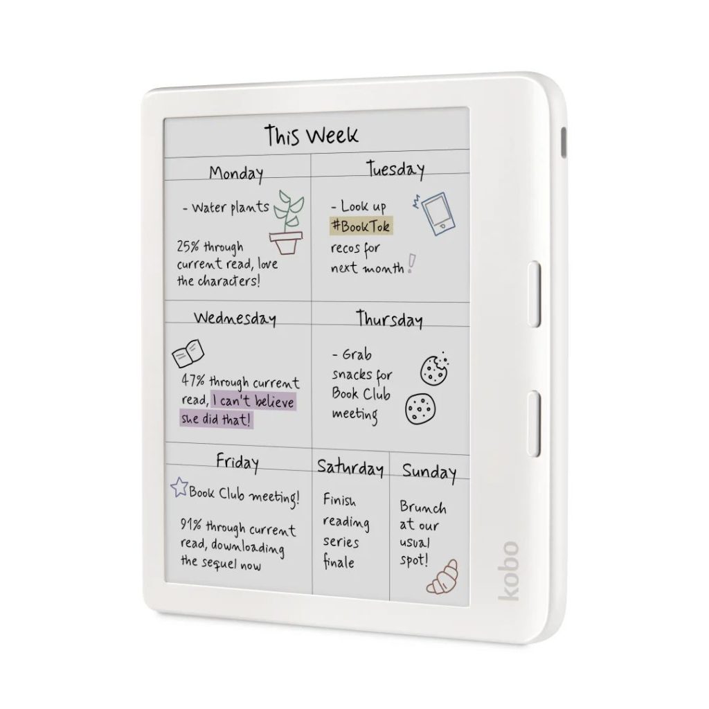 kobo-libra-colour-7-e-book-olvaso-32gb-white_3.jpg Kobo Libra Colour 7" E-book olvasó 32GB White - Image 3