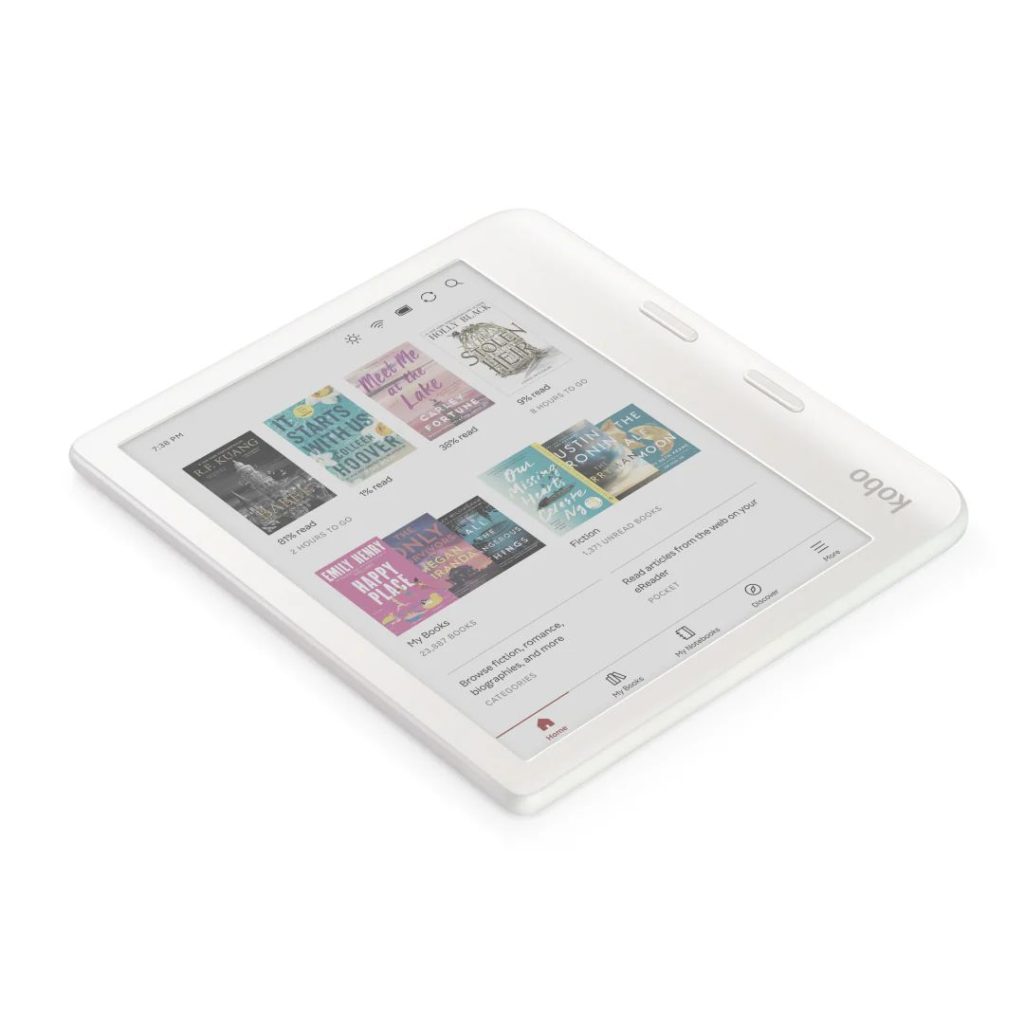 kobo-libra-colour-7-e-book-olvaso-32gb-white_4.jpg Kobo Libra Colour 7" E-book olvasó 32GB White - Image 4