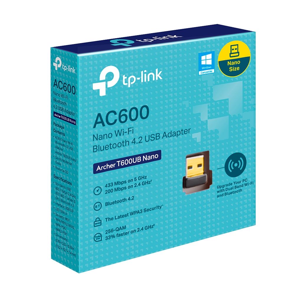 TP-Link Archer T600UB Nano AC600 Nano Wi-Fi Bluetooth USB Adapter - Image 6