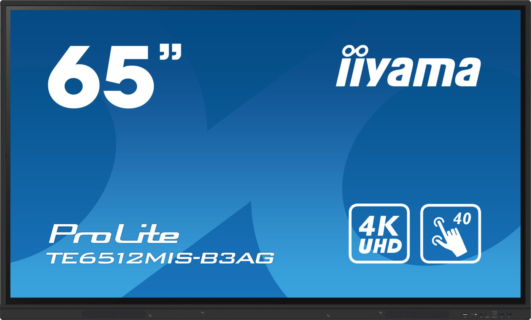 iiyama-65-prolite-te6512mis-b3ag-ips-led-display_1.jpg iiyama 65" ProLite TE6512MIS-B3AG IPS LED Display - Image 1