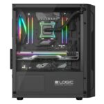 Logic Aramis ARGB Mini Tempered Glass Black - Image 3