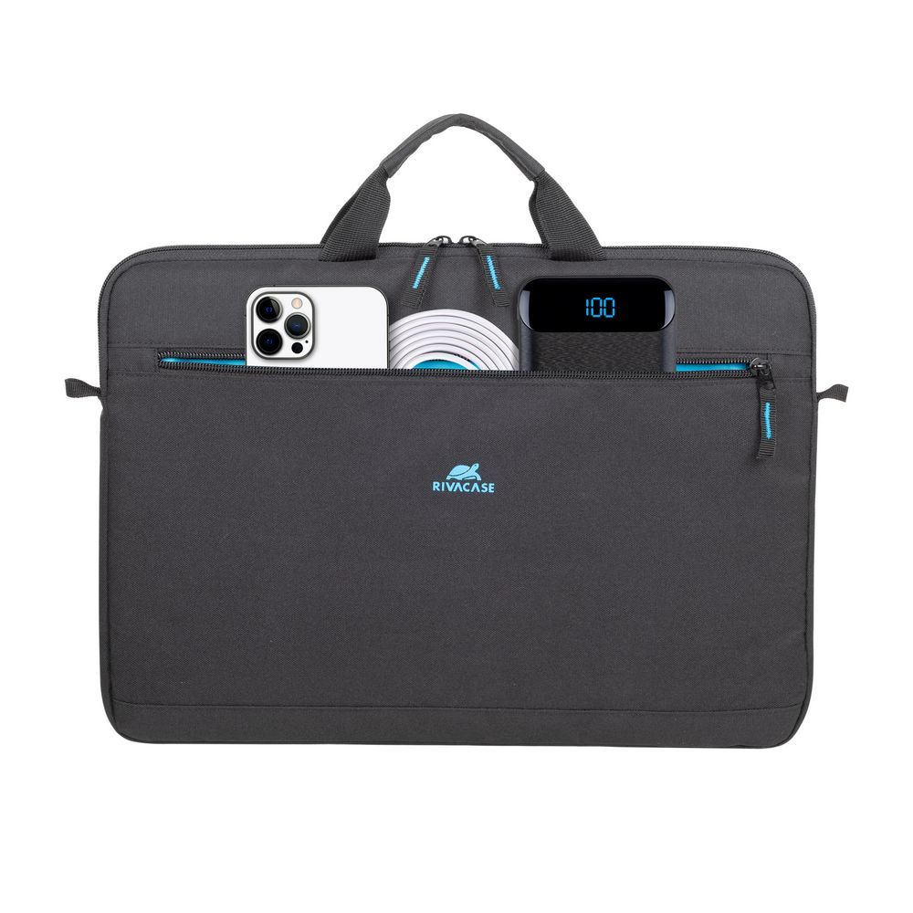 RivaCase 5516 Gremio Laptop case 15,6" Black - Image 7