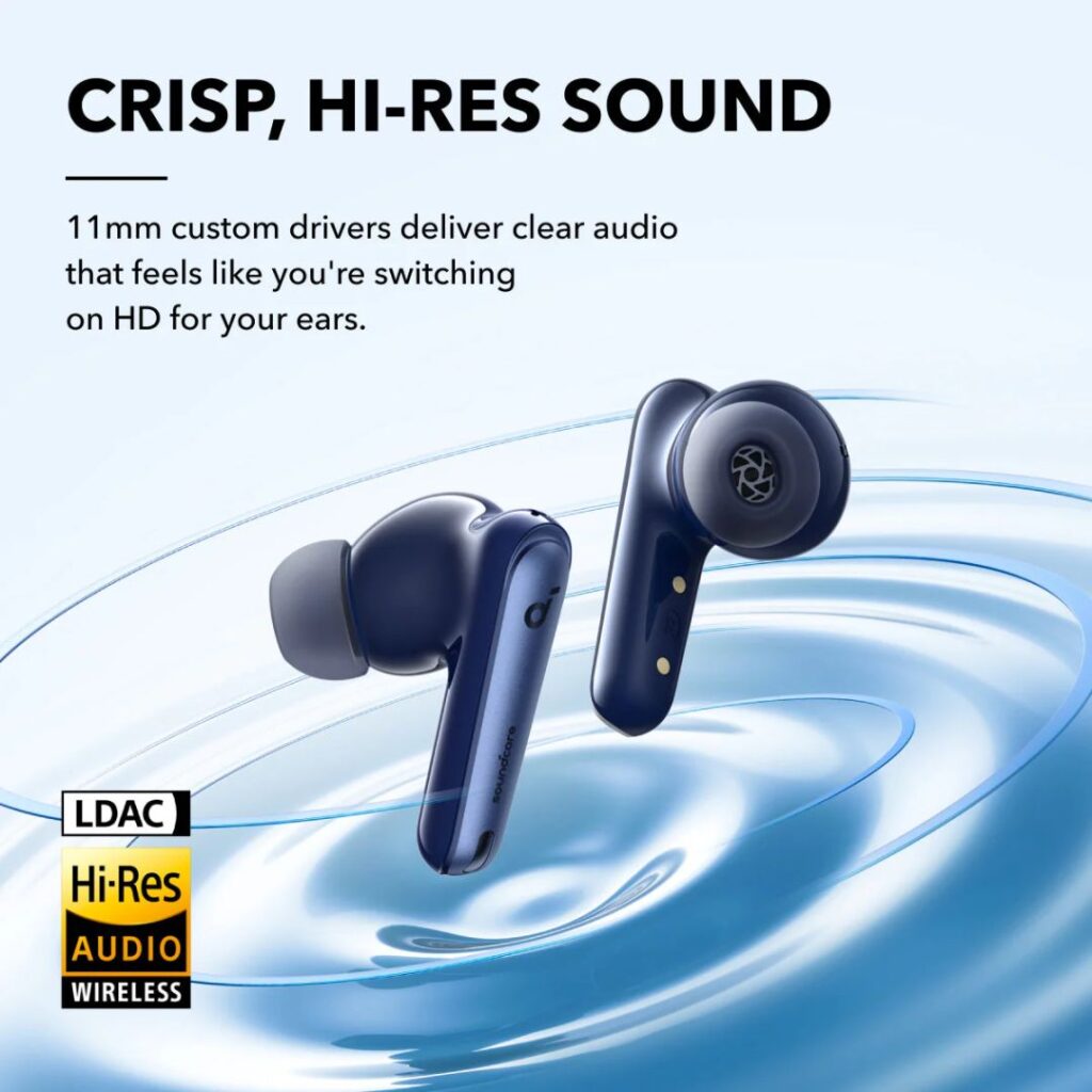ANKER Soundcore Liberty 4 NC True Wireless Headset Navy Blue - Image 4