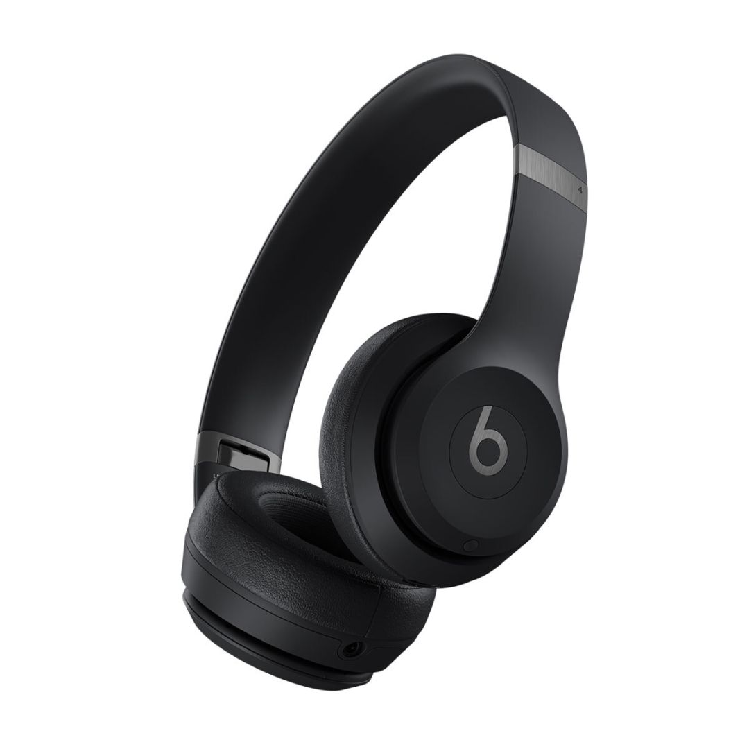 apple-beats-solo4-bluetooth-headset-matte-black_1.jpg Apple Beats Solo4 Bluetooth Headset Matte Black - Image 1