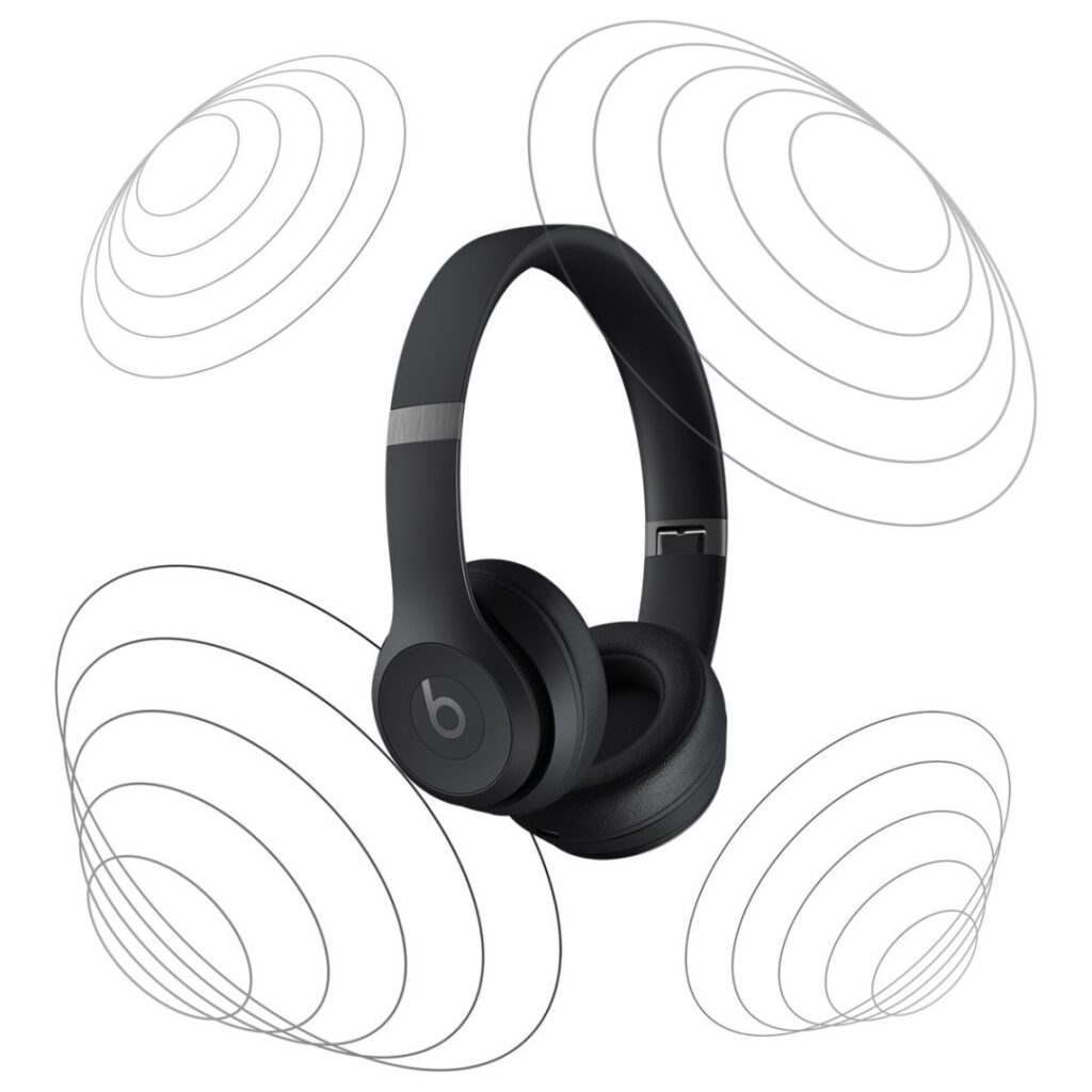 Apple Beats Solo4 Bluetooth Headset Matte Black - Image 4