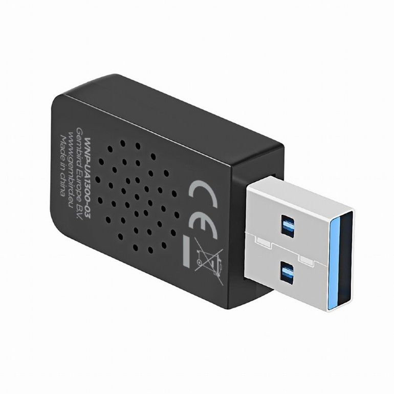 Gembird WNP-UA1300-03 AC1300 USB WiFi Adapter - Image 2