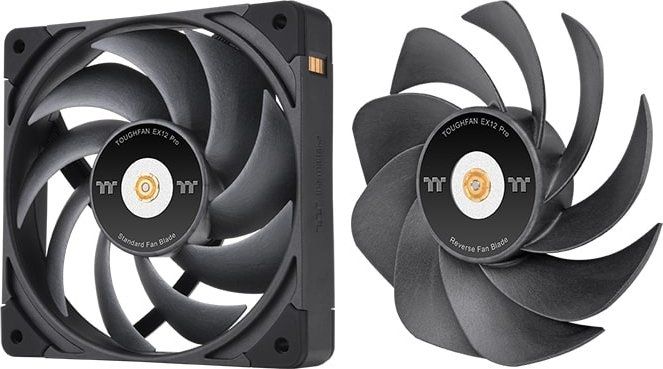 Thermaltake ToughFan EX12 Pro High Static Pressure PC Cooling Fan Swappable Edition (3-Fan Pack) - Image 2