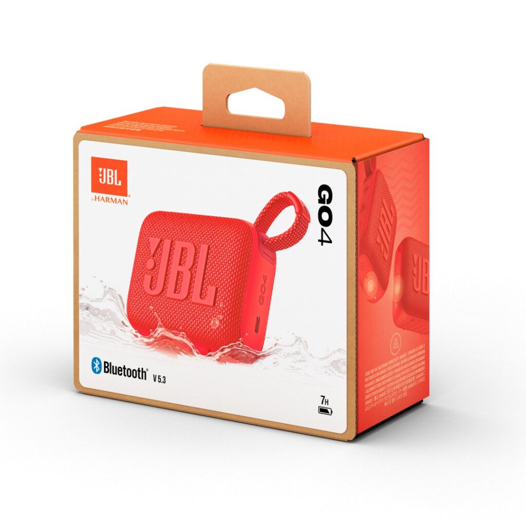 JBL Go 4 Ultra-Portable Bluetooth Speaker Red - Image 11