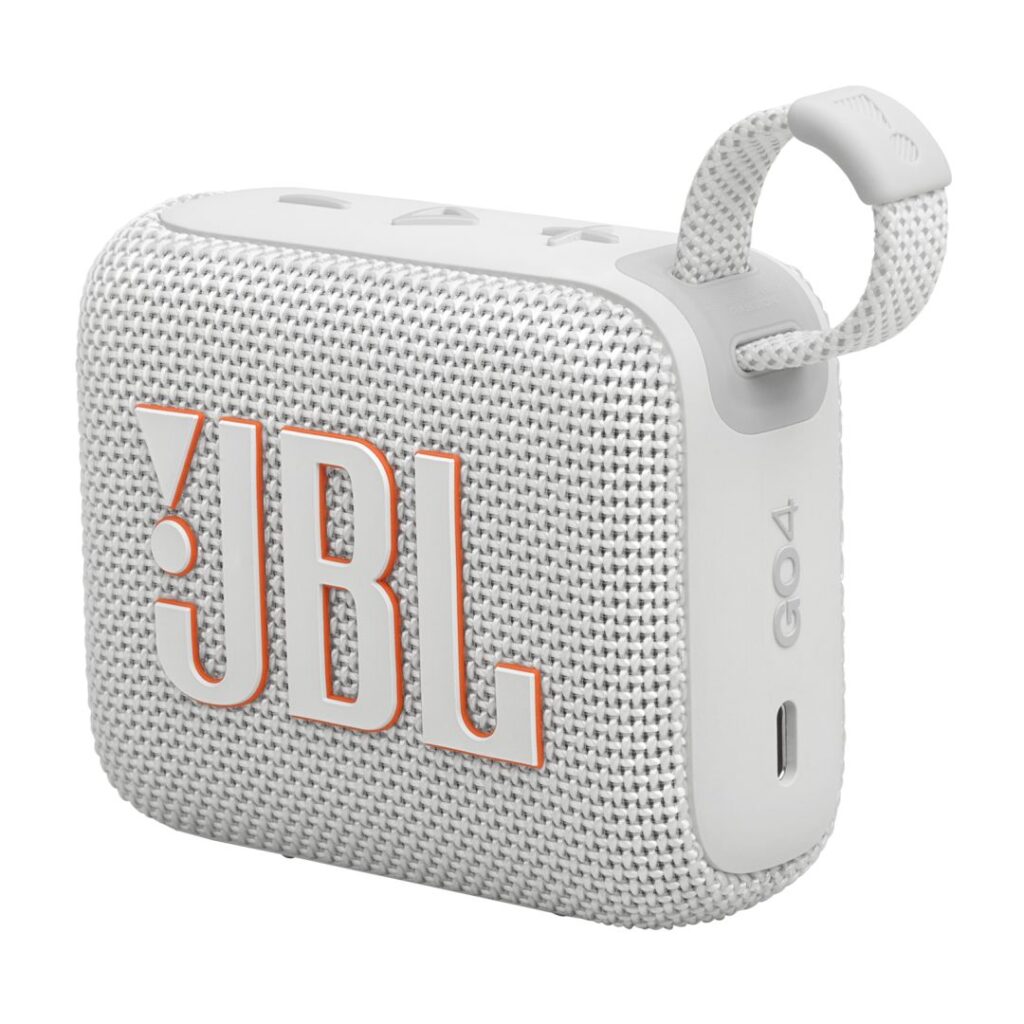 JBL Go 4 Ultra-Portable Bluetooth Speaker White - Image 6