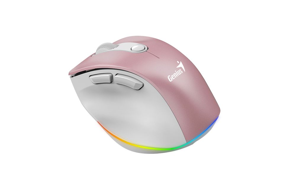 Genius Ergo 9000S Pro Wireless mouse Pink - Image 2
