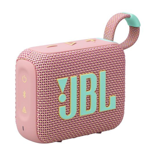 JBL Go 4 Ultra-Portable Bluetooth Speaker Pink - Image 1