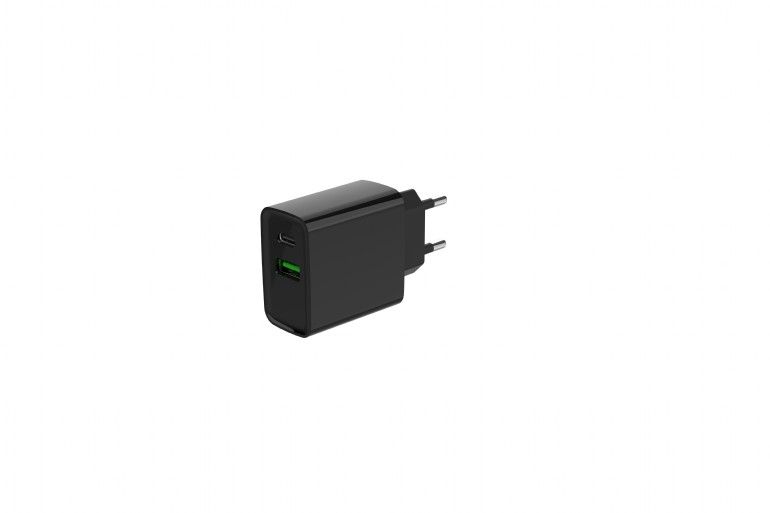 gembird-2-port-20w-usb-fast-charger-black_1.jpg Gembird 2-Port 20W USB Fast Charger Black - Image 1