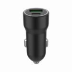 Gembird 2-Port USB Car Fast Charger Black - Image 2