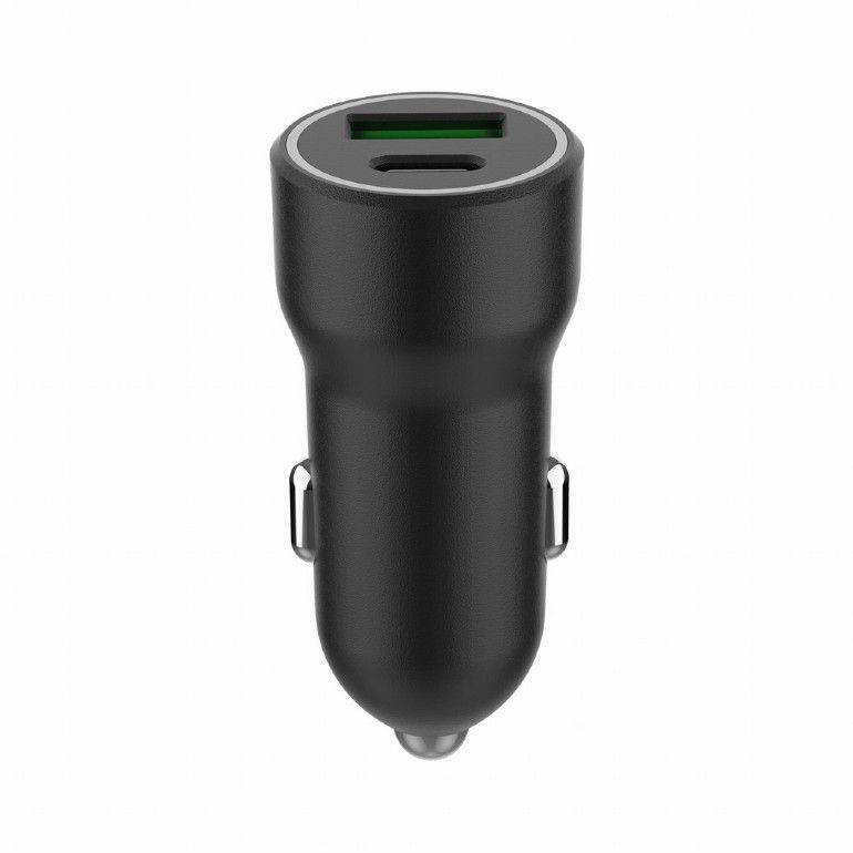Gembird 2-Port USB Car Fast Charger Black - Image 2