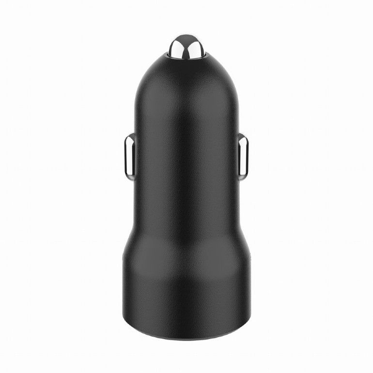 Gembird 2-Port USB Car Fast Charger Black - Image 4