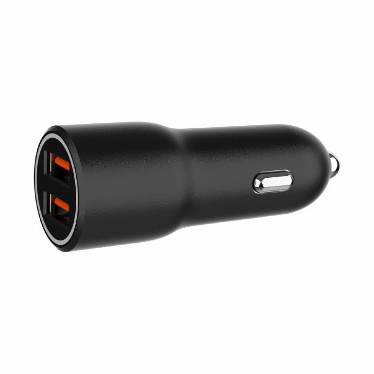 Gembird 2-port USB Car Fast Charger Black - Image 5
