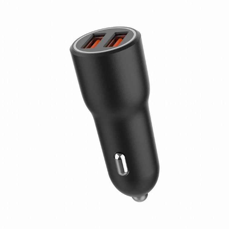 Gembird 2-port USB Car Fast Charger Black - Image 6