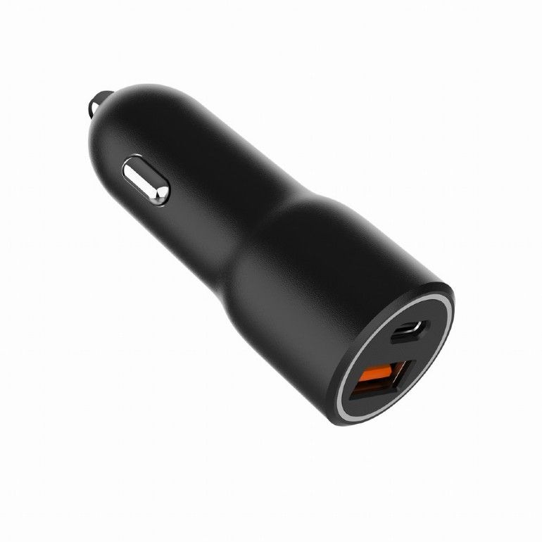 Gembird 2-Port USB Car Fast Charger Black - Image 2