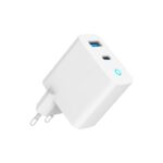 Gembird 2-Port 30W USB Fast Charger White - Image 2