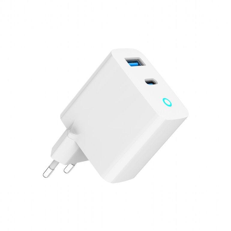 Gembird 2-Port 30W USB Fast Charger White - Image 2