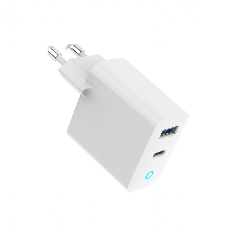 Gembird 2-Port 30W USB Fast Charger White - Image 4