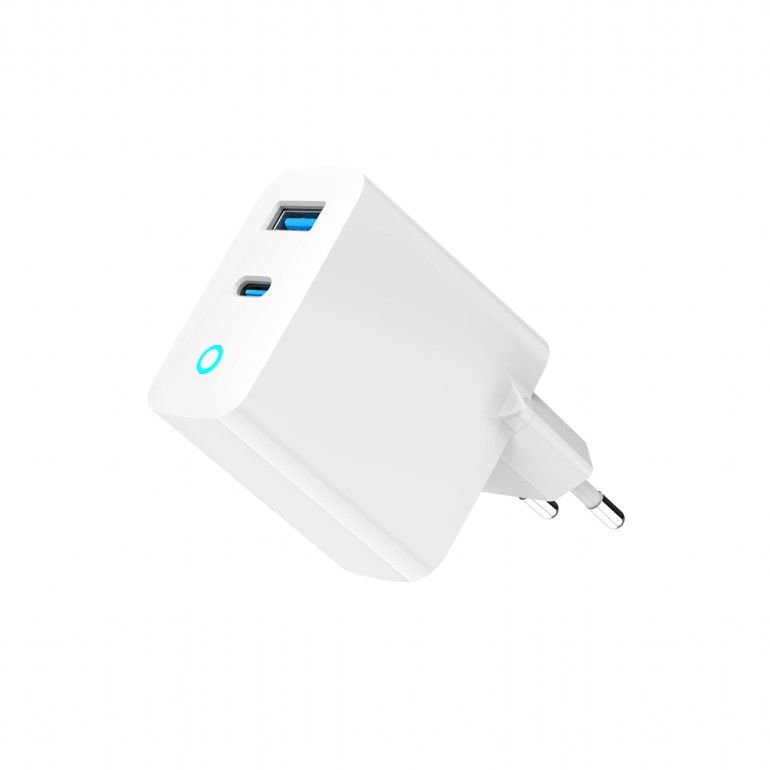 Gembird 2-Port 30W USB Fast Charger White - Image 6