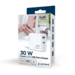 Gembird 2-Port 30W USB Fast Charger White - Image 7