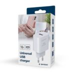 Gembird Universal USB Charger Black - Image 4