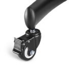 Gembird TVS-100T-02 Height adjustable TV floor stand with caster wheels 60"-100" Black - Image 9