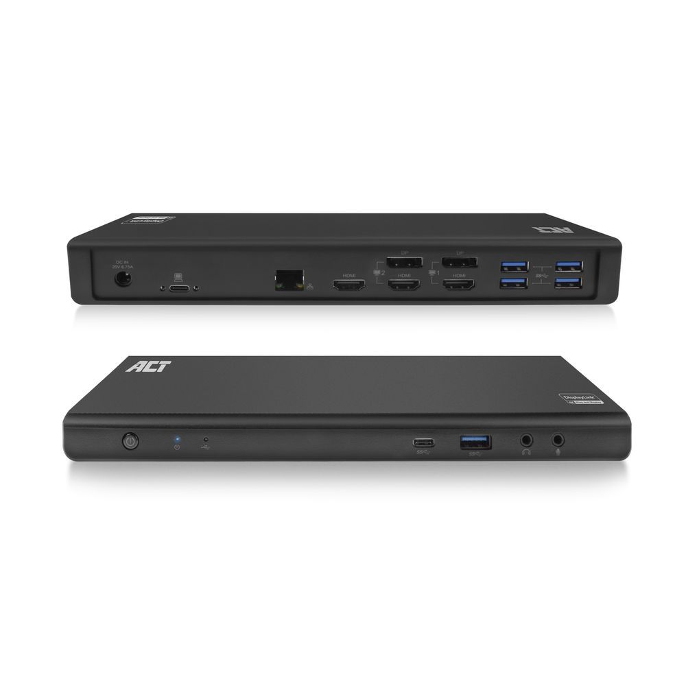 act-ac7048-usb-c-docking-station_1.jpg ACT AC7048 USB-C Docking Station - Image 1