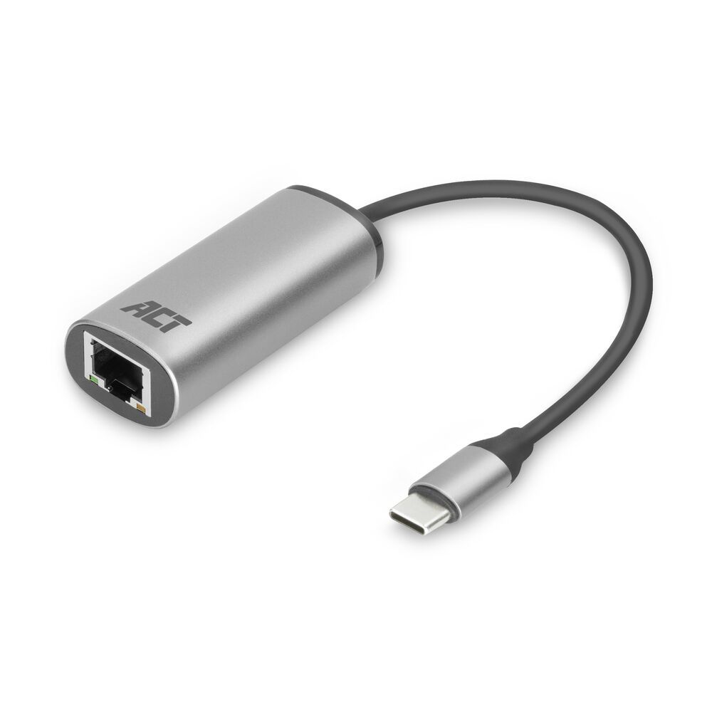 act-ac7081-usb-c-to-2.5-gigabit-ethernet-adapter_1.jpg ACT AC7081 USB-C to 2.5 Gigabit Ethernet Adapter - Image 1