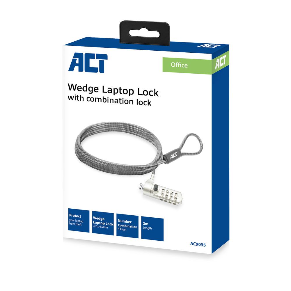 act-ac9035-wedge-laptop-lock-with-combination-lock_2.jpg ACT AC9035 Wedge Laptop Lock with combination lock - Image 2