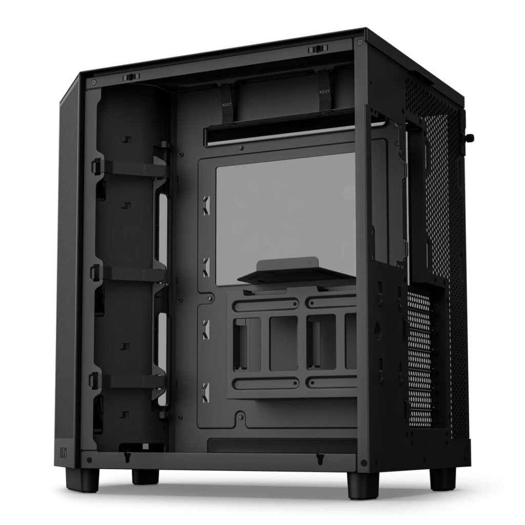 NZXT H6 Flow RGB (2023) fekete (táp nélküli) ablakos ATX ház - Image 7