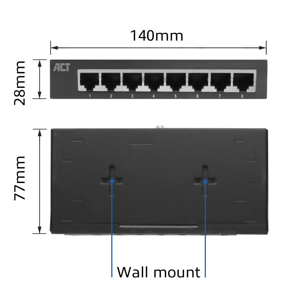 act-ac4418-8-port-gigabit-ethernet-switch_2.jpg ACT AC4418 8-Port Gigabit Ethernet Switch - Image 2