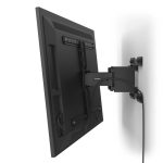 Hama FullMotion Ultraslim TV Wall Bracket 600x400 229cm (90") Black - Image 3