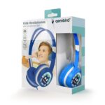 Gembird Gembird MHP-JR-B Headphones for Kids Blue - Image 2