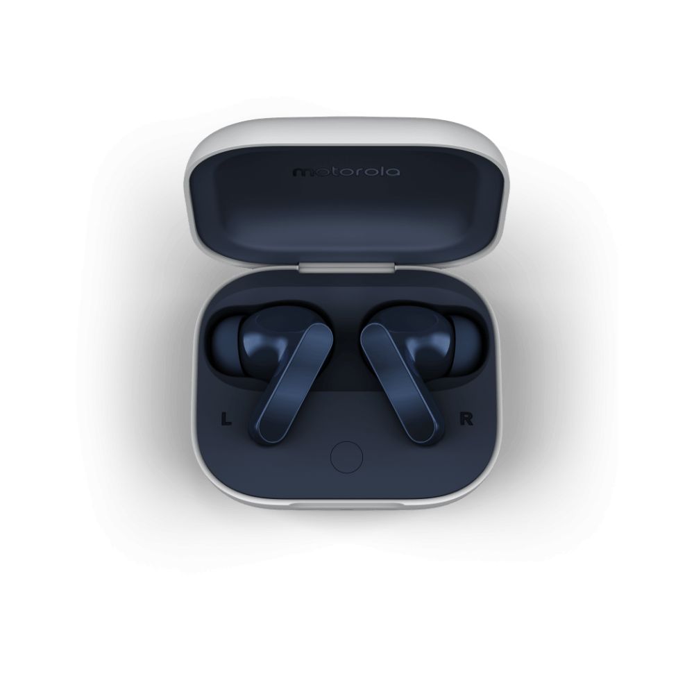 Motorola Moto Buds Bluetooth Headset Starlight Blue - Image 3