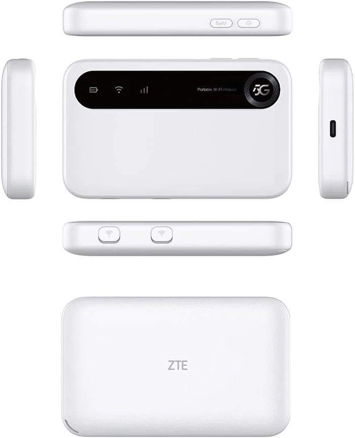 ZTE U50 5G Mobile Router White - Image 2