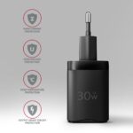 AXAGON ACU-PD30 PD3.0 & QC4+ Wall Charger 30W Black - Image 5