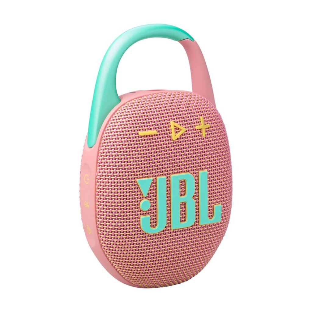 JBL Clip5 Bluetooth Ultra-portable Waterproof Speaker Pink - Image 2