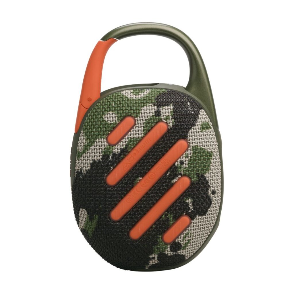 JBL Clip5 Bluetooth Ultra-portable Waterproof Speaker Squad Camouflage - Image 3