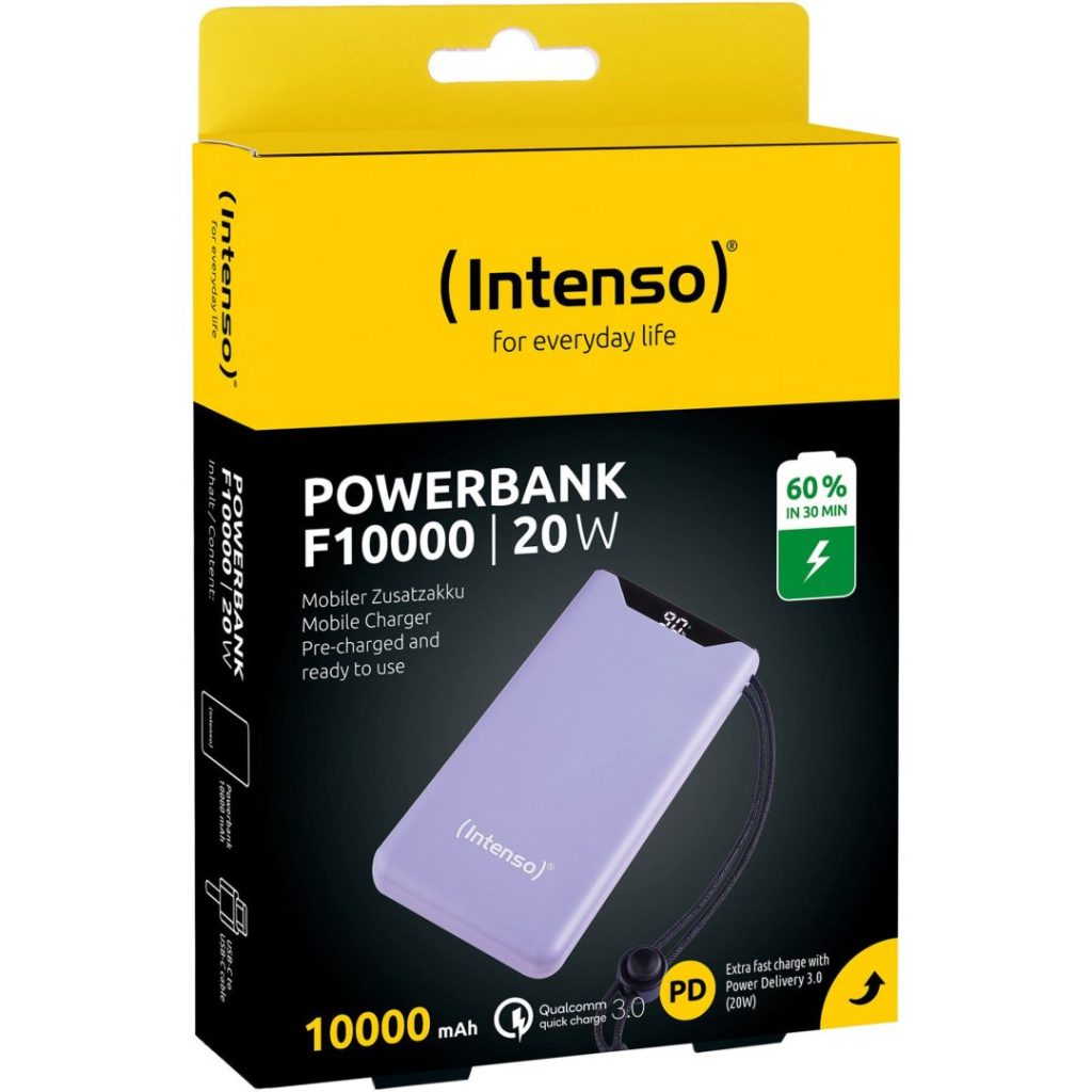 intenso-f10000-10000mah-powerbank-purple_5.jpg Intenso F10000 10000mAh Powerbank Purple - Image 5