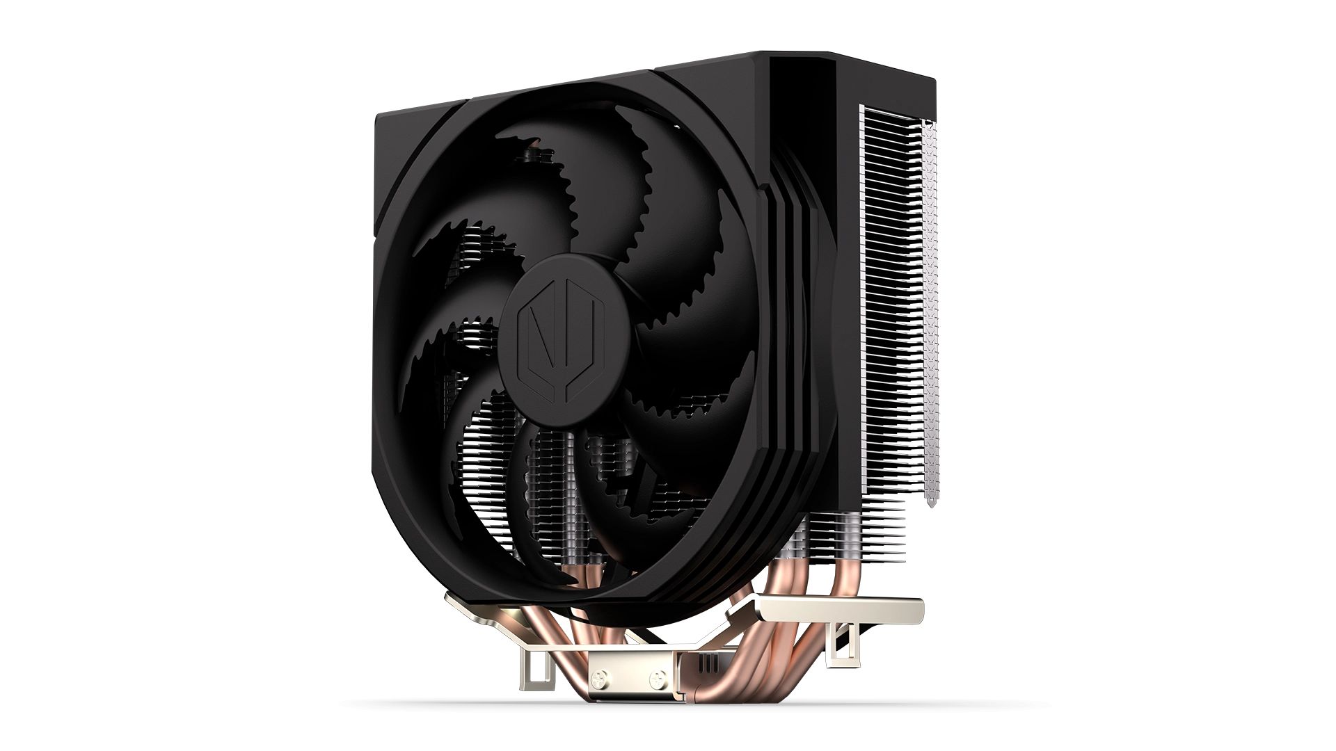 Endorfy CPU Cooler - Spartan 5 MAX (12 cm, 4 pin, 4x heatpipe, PWM, TDP 180W, fekete) - Image 1