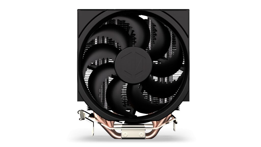Endorfy CPU Cooler - Spartan 5 MAX (12 cm, 4 pin, 4x heatpipe, PWM, TDP 180W, fekete) - Image 13